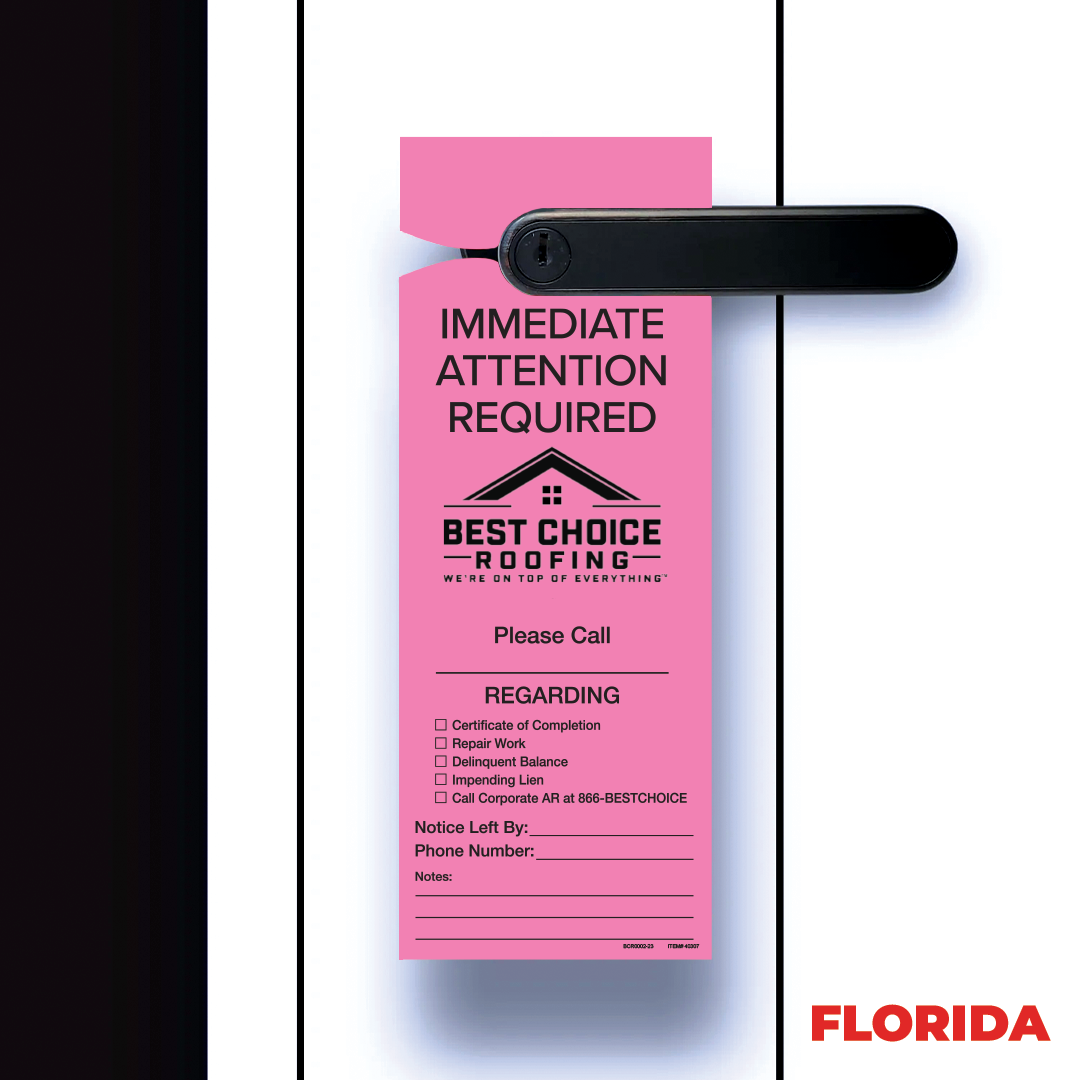 Door Hangers - Collections - Florida