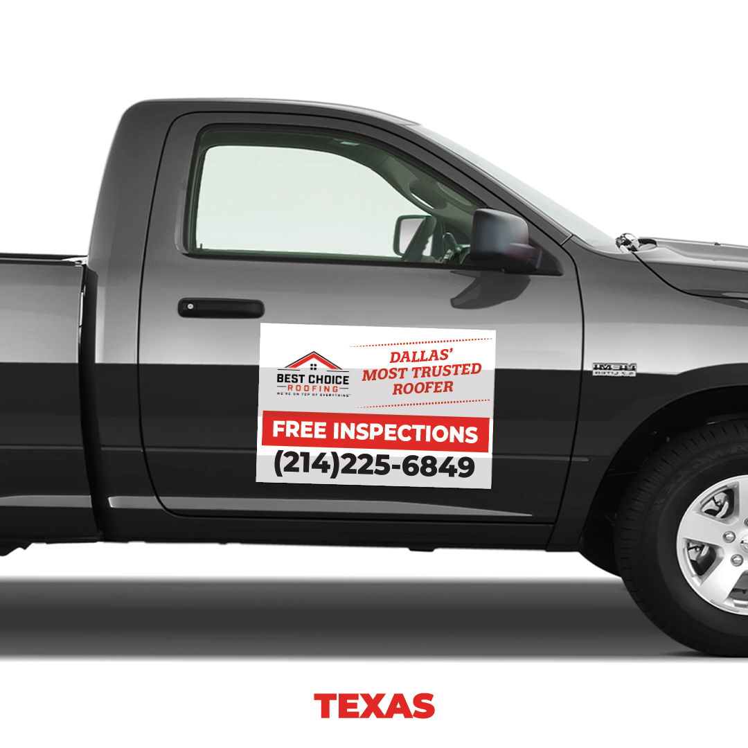 Vehicle Magnet - Texas