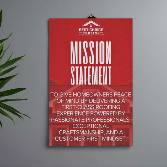 BCR Mission and Vision Posters | 24x36