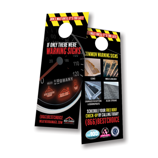 Door Hangers - Check Engine Light