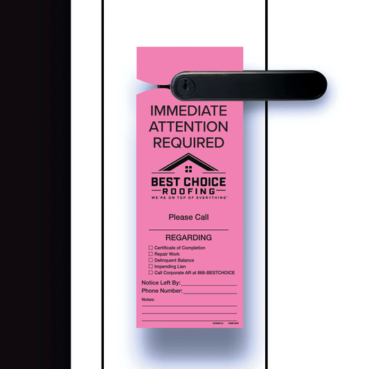 Door Hangers - Collections - PINK