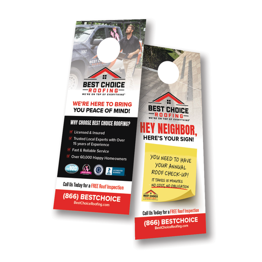 Door Hangers - Roof Check Up