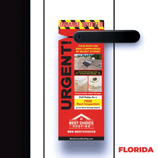 Door Hangers - Urgent - Florida