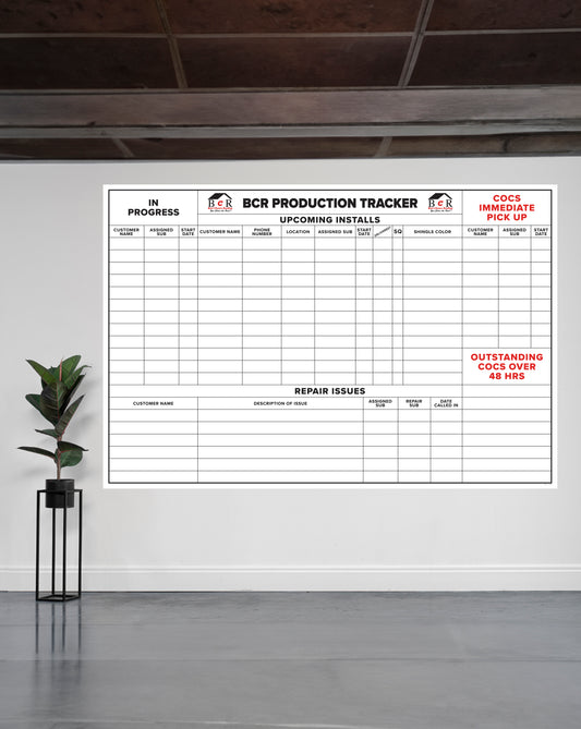 Tracker Board - Production