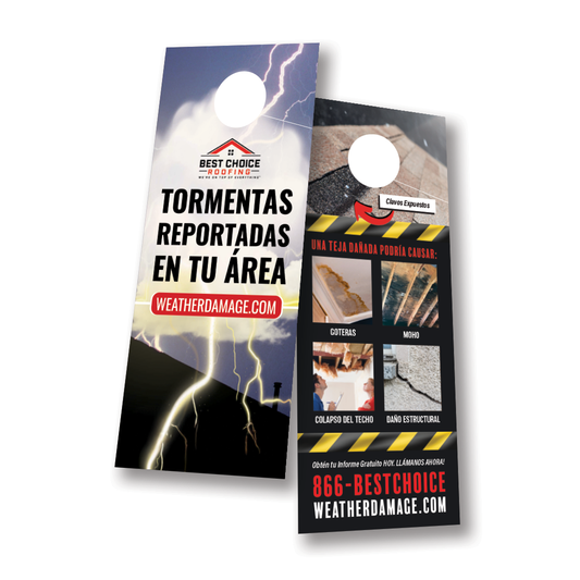 Spanish Door Hangers - Weather Damage