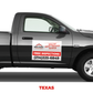 Vehicle Magnet - Texas
