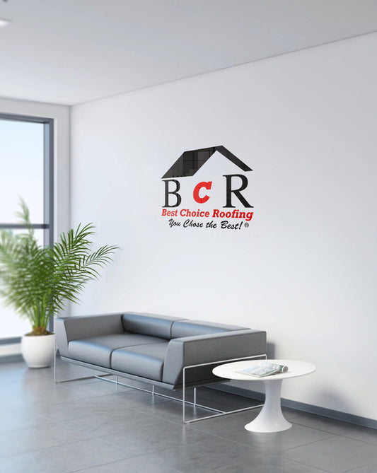 Wall Logo Vinyl - BCR Logo