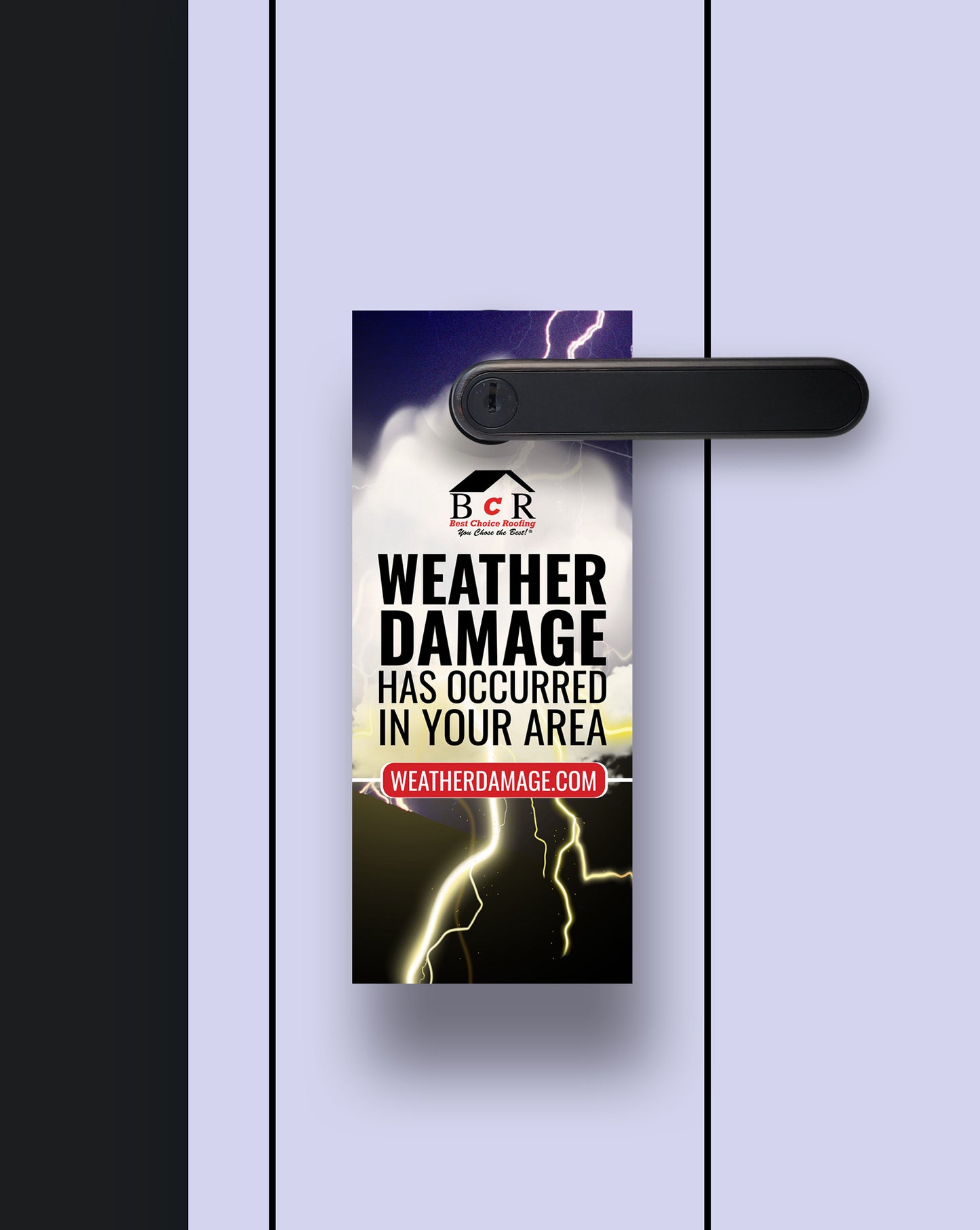 Door Hangers - Weather Damage