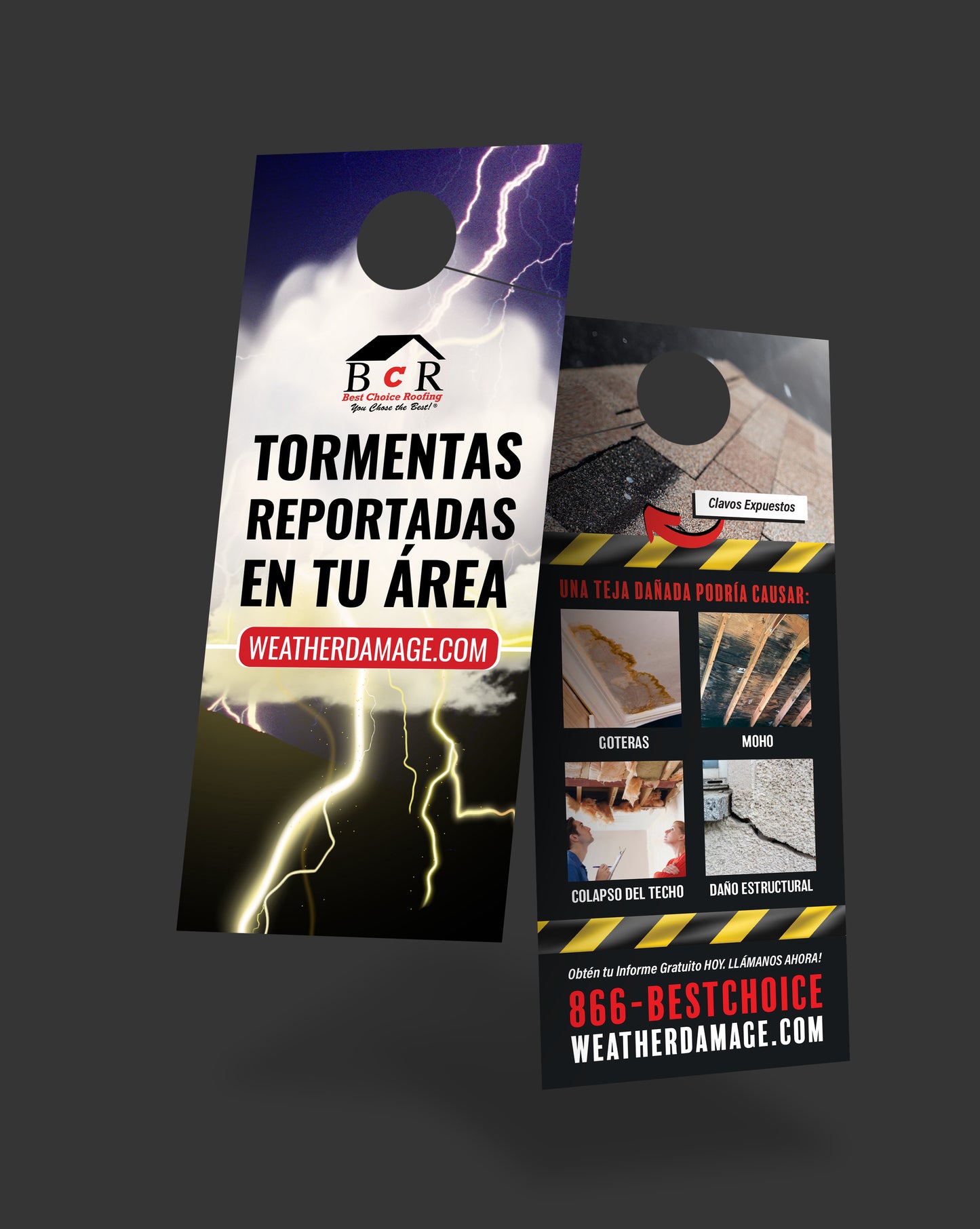 Spanish Door Hangers - Weather Damage